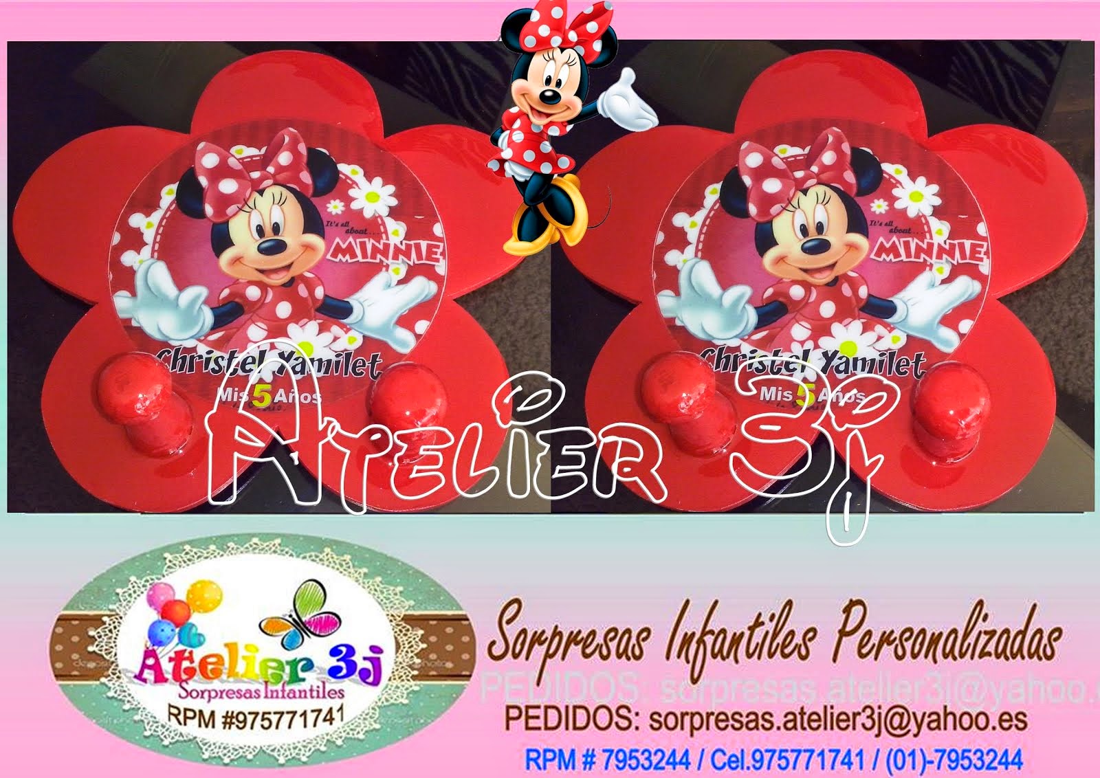 SORPRESAS INFANTILES MINNIE MOUSE