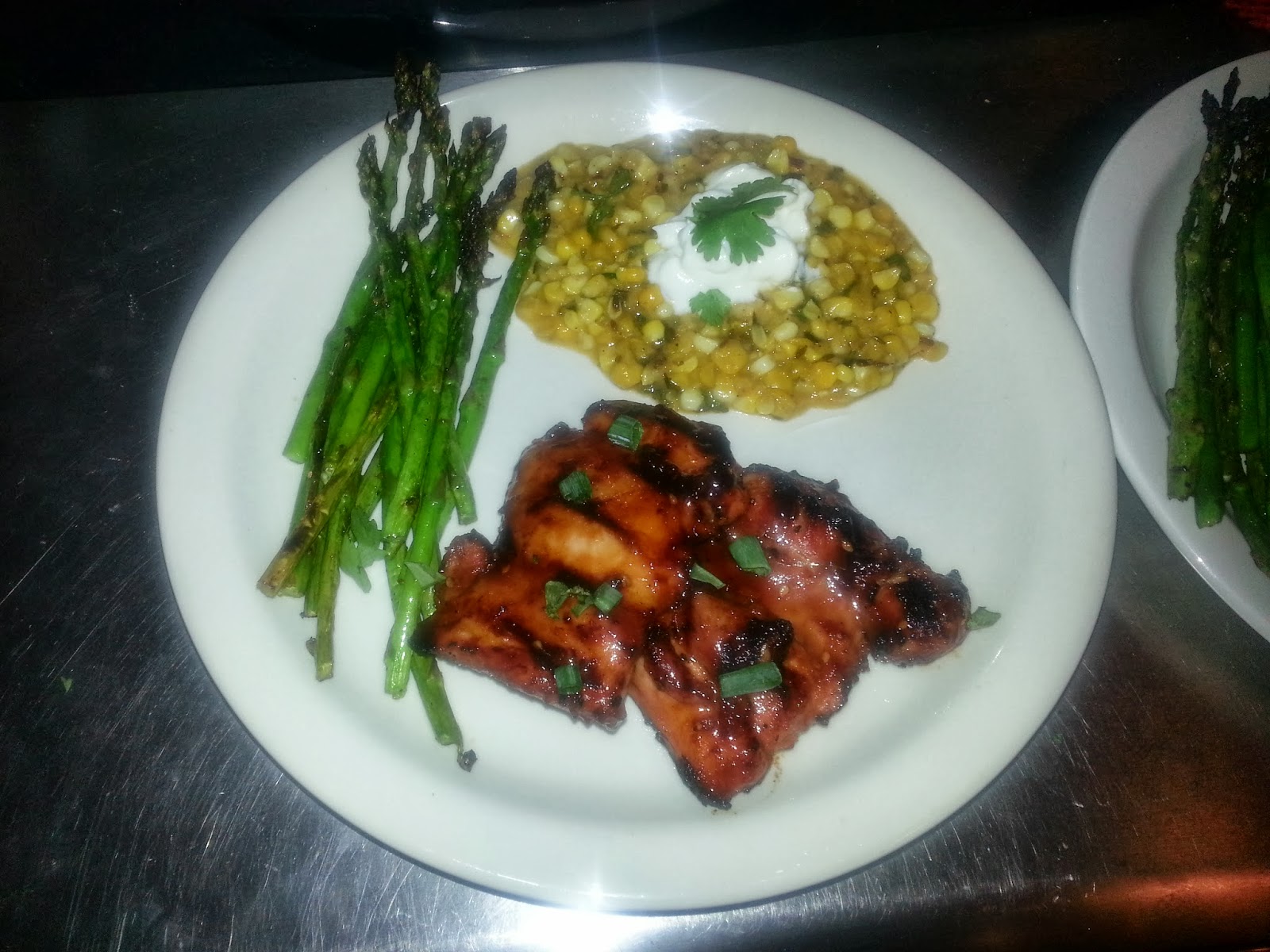 Turnip the Beet Sticky Hoisin Chicken Thighs