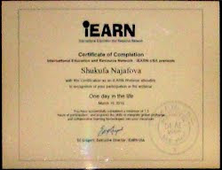 IEARN certificate