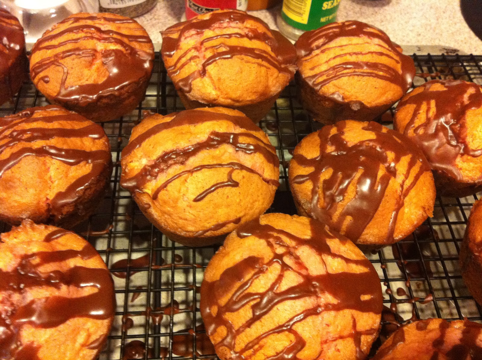 A Day in a Life Strawberry White Chocolate Donut Muffins