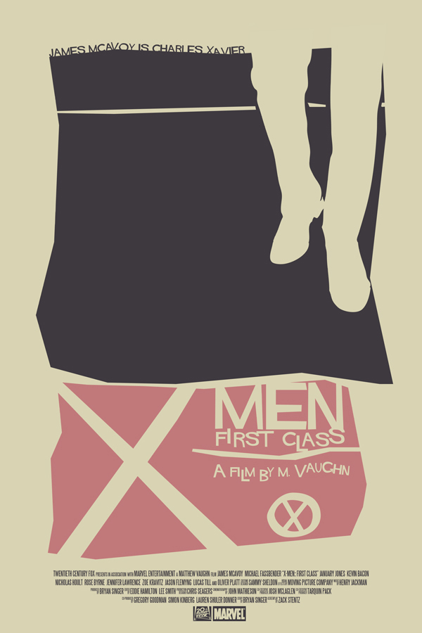 XMen First Class de Matthew Vaughn avec James McAvoy Michael 