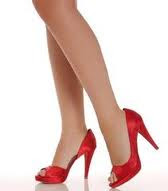 High heels make leg injury