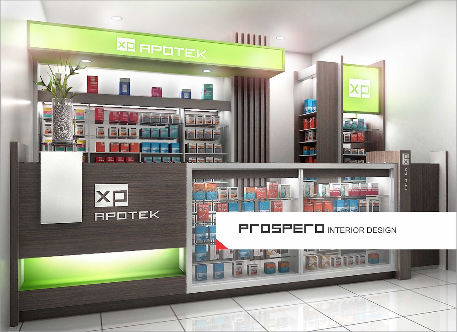 JASA DESAIN INTERIOR DI YOGYAKARTA: Desain Apotek