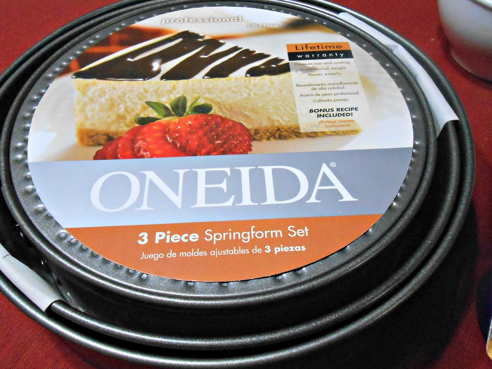 Oneida 3-pc. Nonstick Springform Pan Set