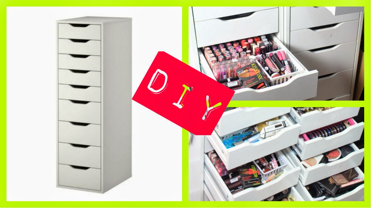 Diva Makeup Queen Diy Ikea Alex Drawers For Makeup Collection