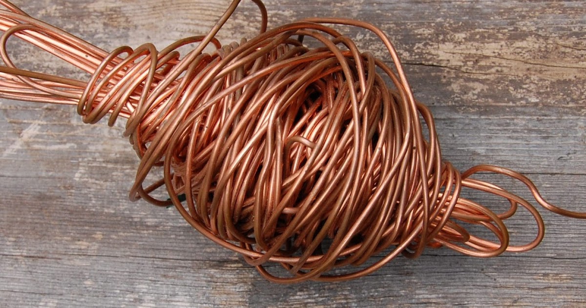 Cynthia Murray Design Recycled Copper Wire....Again