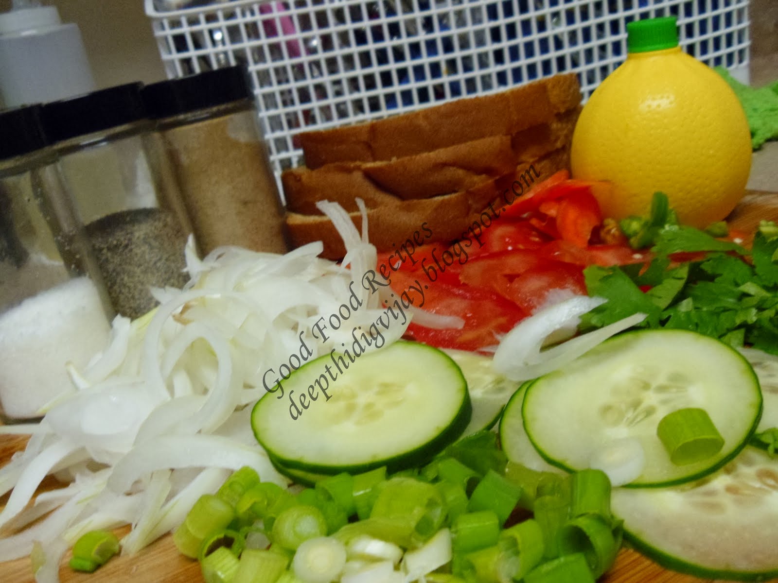 Super Healthy Breakfast Whole Wheat Bread Sandwich