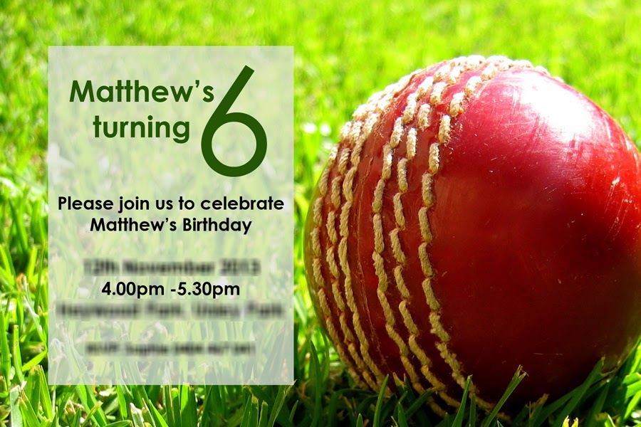 Cricket Party 6th Birthday Party! Sophie's Kitchen Adventures