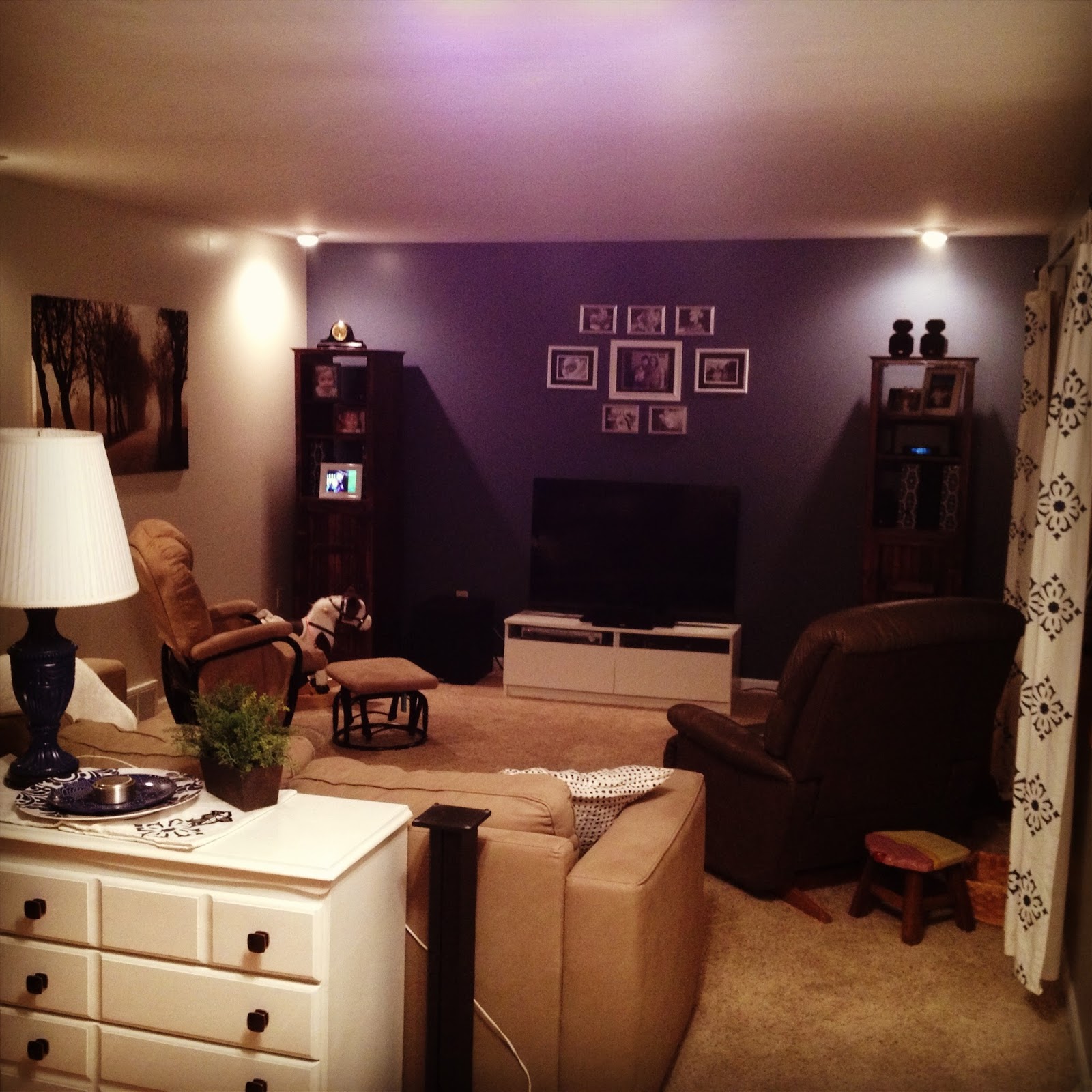 Busy Hands Blessed Hearts Living Room Redo/ Makeover
