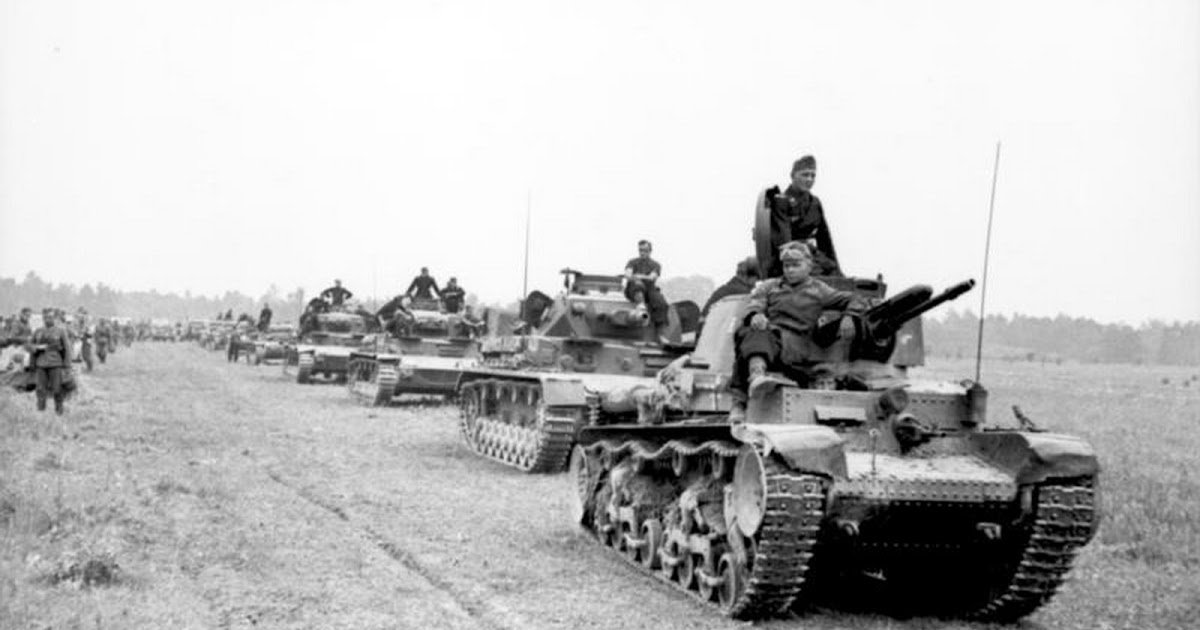 World War II Pictures In Details 6. PanzerDivision Tanks in France 1940