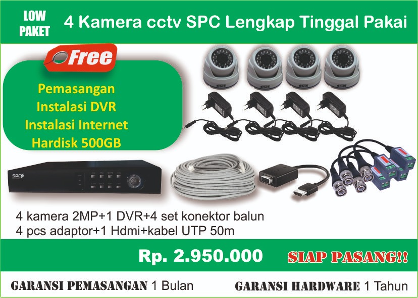 PAKET CCTV SPC