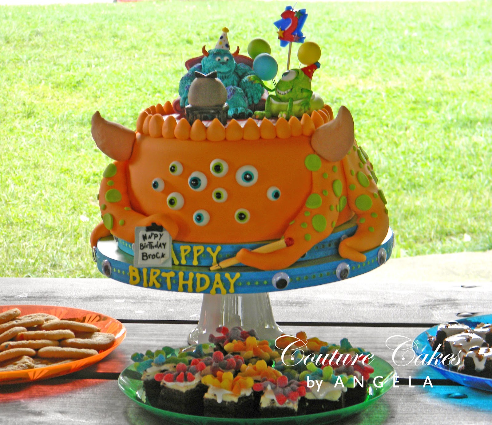 Monster Inc Cupcakes