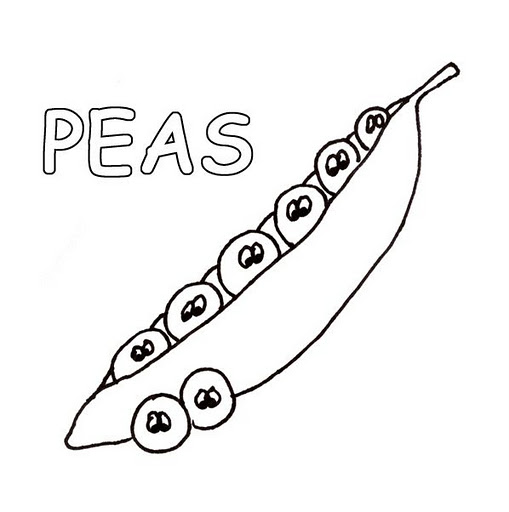 15 verduras en inglés para pintar Imagui