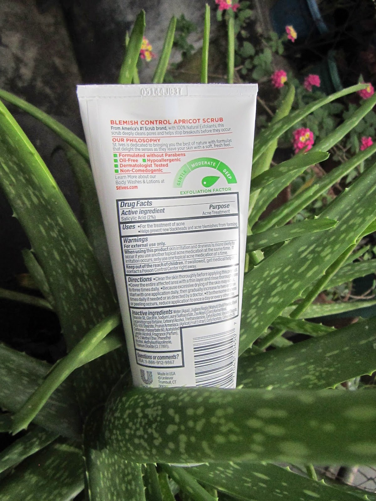 Me Myself And My Journey St Ives Blemish Control Apricot Scrub