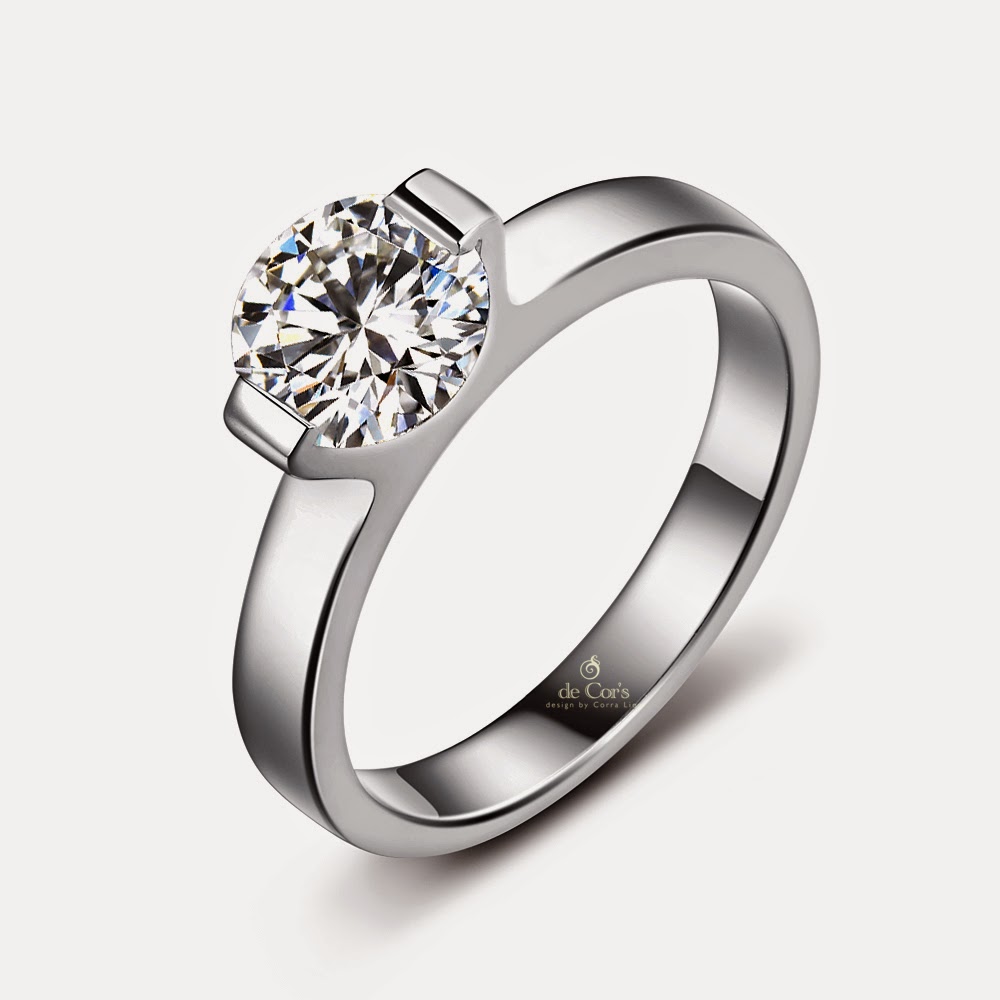 de Cor's Handmades Malaysia Handmade Jewelry Engagement Ring Simple