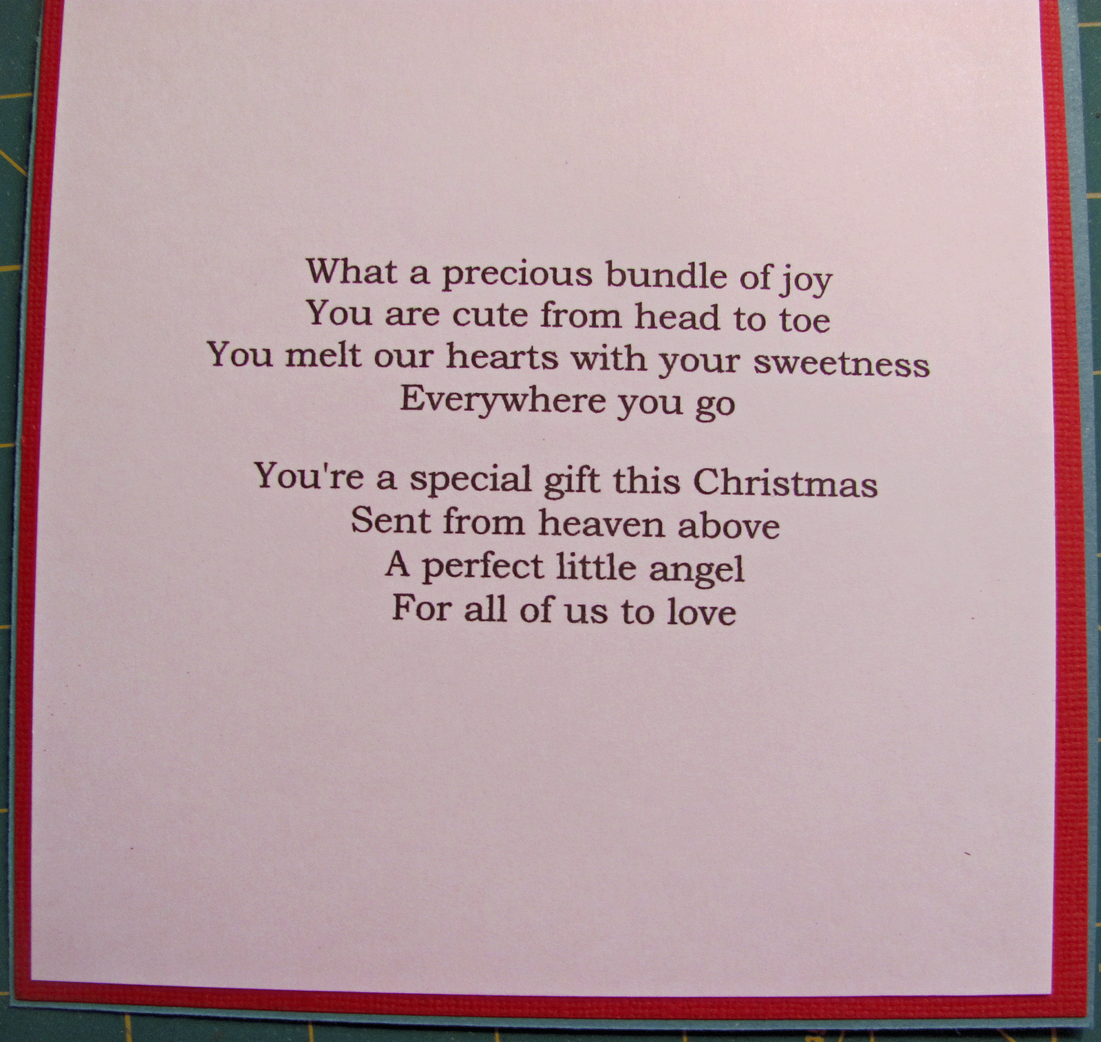 baby's first christmas in heaven