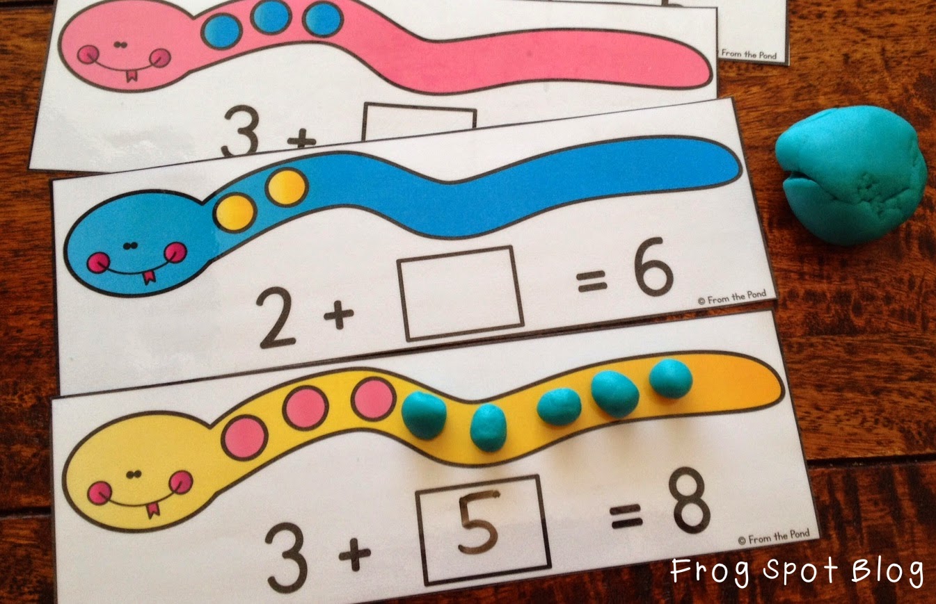 Snake Addition and Friends of Ten Freebie From the Pond