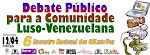 Inscrição livre e gratuita nos Debates Públicos da Comunidade Luso-Venezuelana