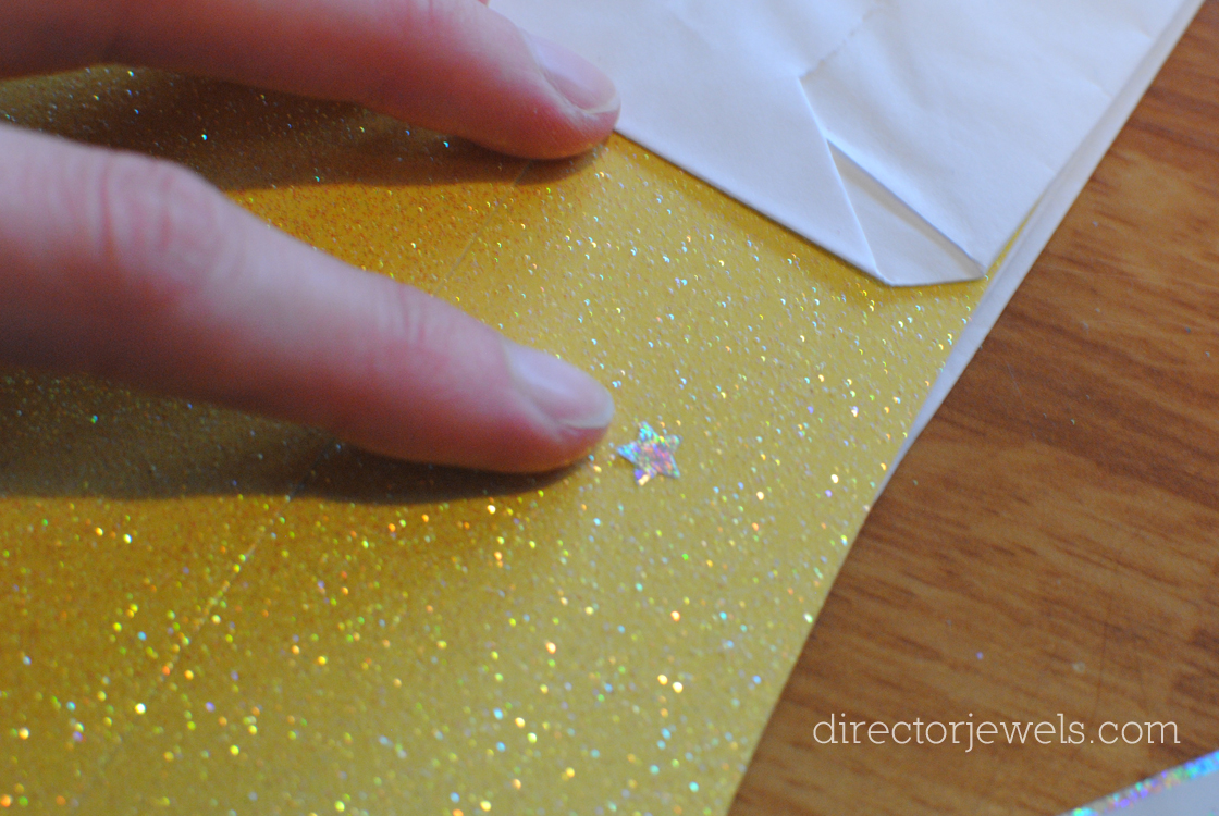 Director Jewels Inside Out Joy Paper Bag Puppet Tutorial
