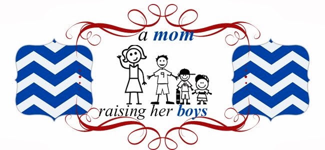 a mom raising her boys