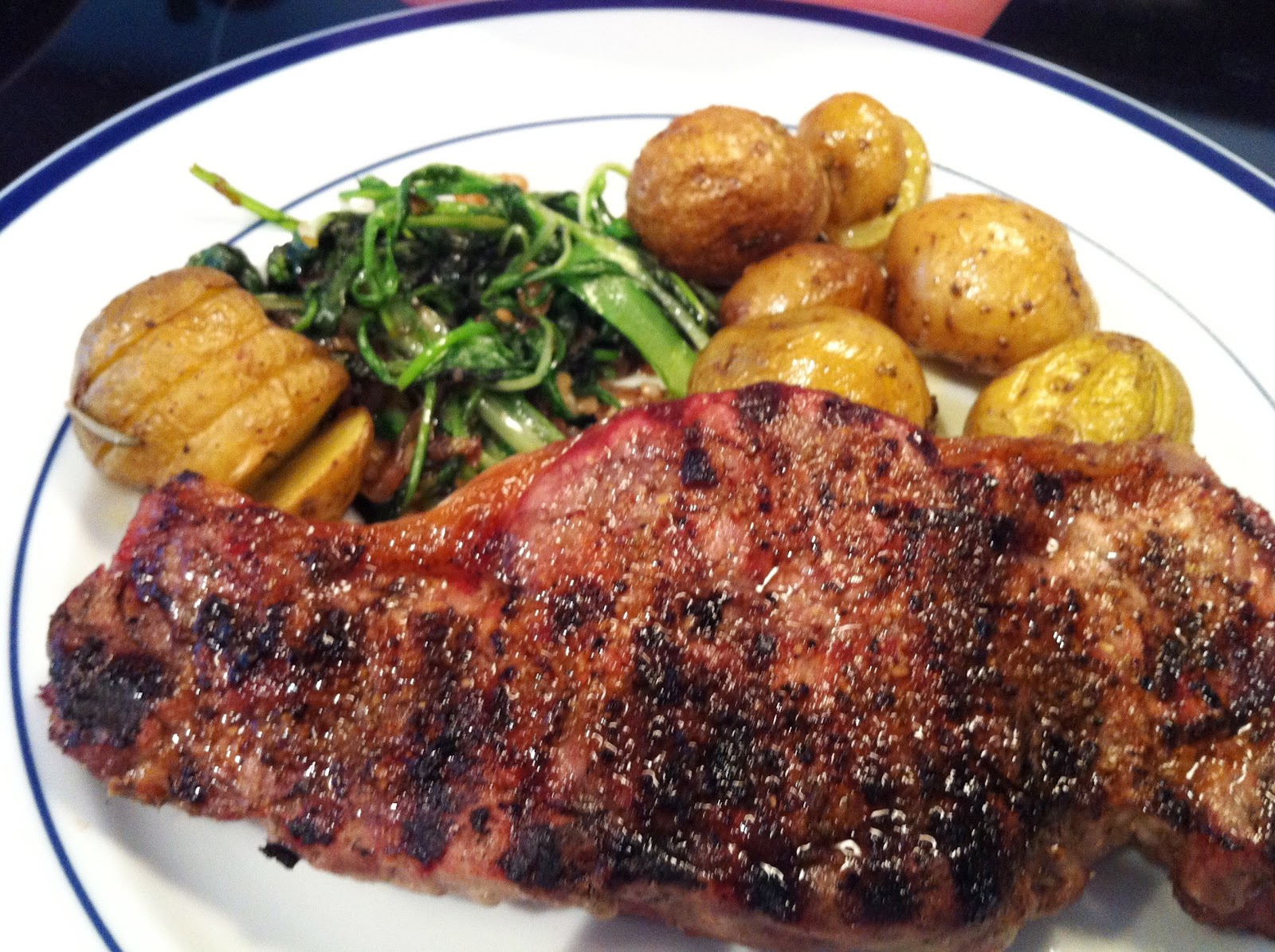 Recipes from 4EveryKitchen Grilled Strip Loin with Spice Hunter Rub