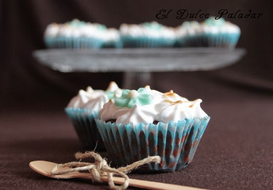 Cupcakes De Chocolate Y Merengue
