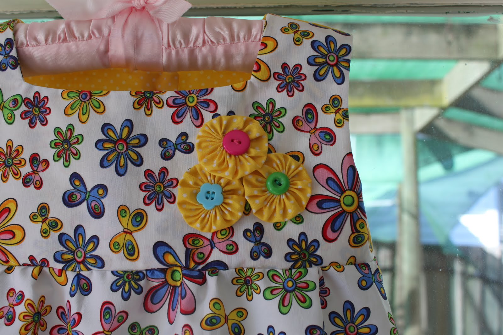 Sew Delicious Halfametreoffabric Happy Dress