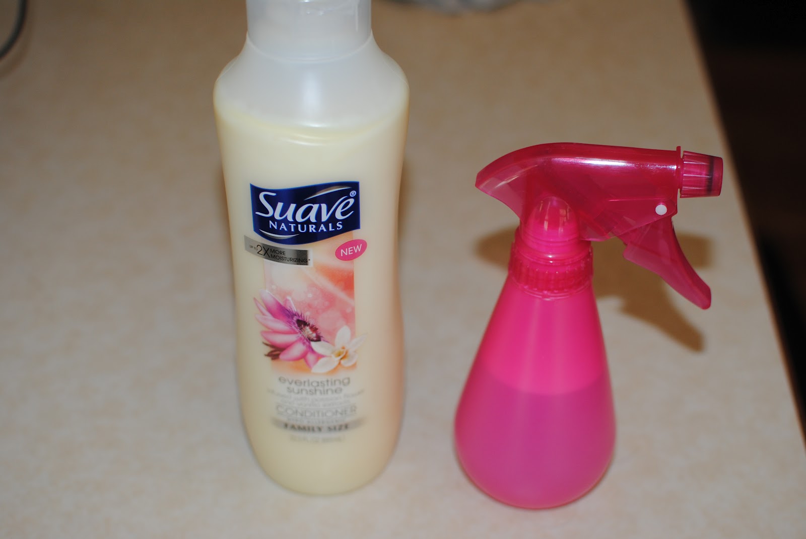 just the 9 of us My pinterest challenge...homemade detangler