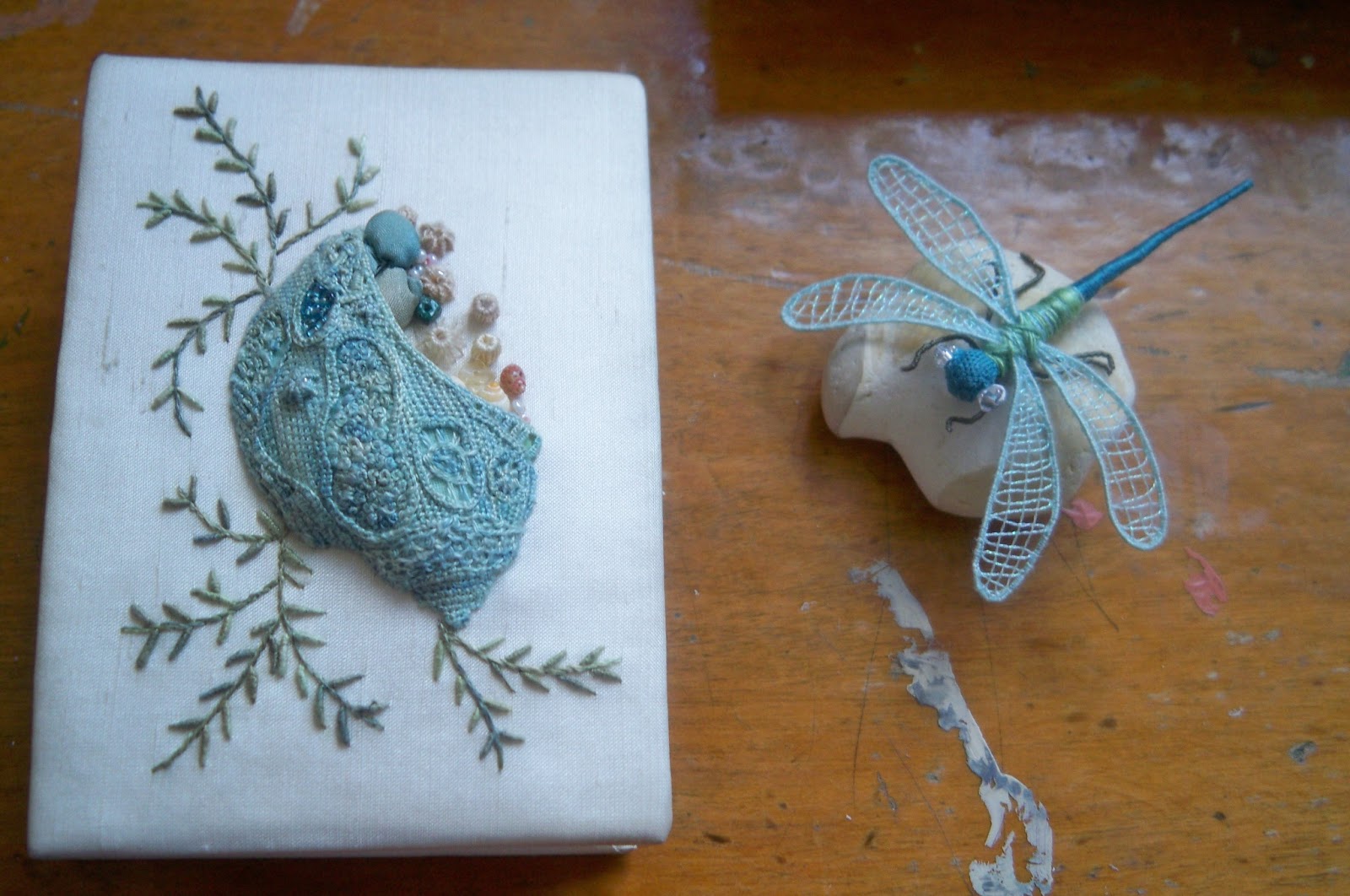 Wolverhampton Embroiderers’ Guild Kay Dennis Stumpwork