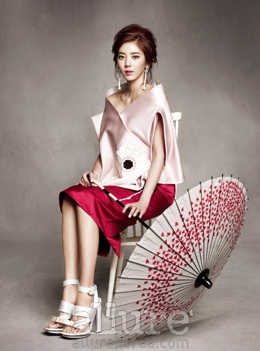twenty2 blog: Son Dambi in Allure Korea February 2013 | Fashion and Beauty