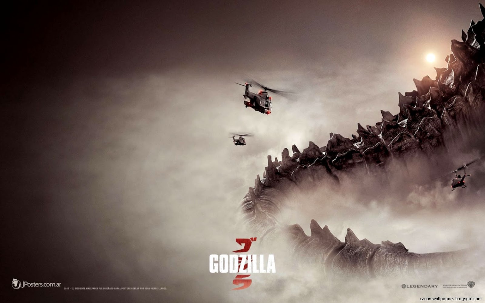 Godzilla 2014 Poster Wallpapers