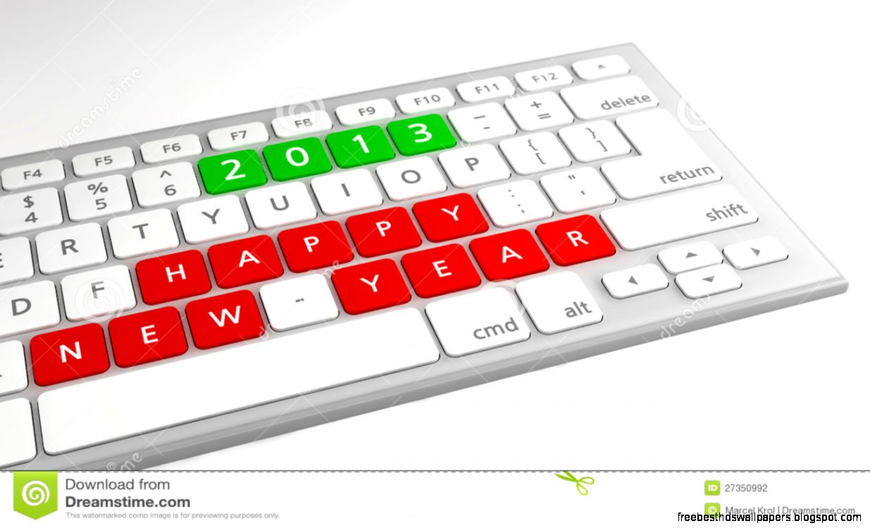 Happy New Year Wishes 2013 Keyboard Stock Photography Image Happy New Year Wishes 2013 Keyboard Stock Photography Image