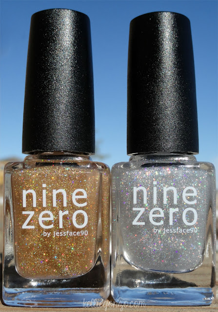 Nine Zero Lacquer Sparkle All The Things!! duo