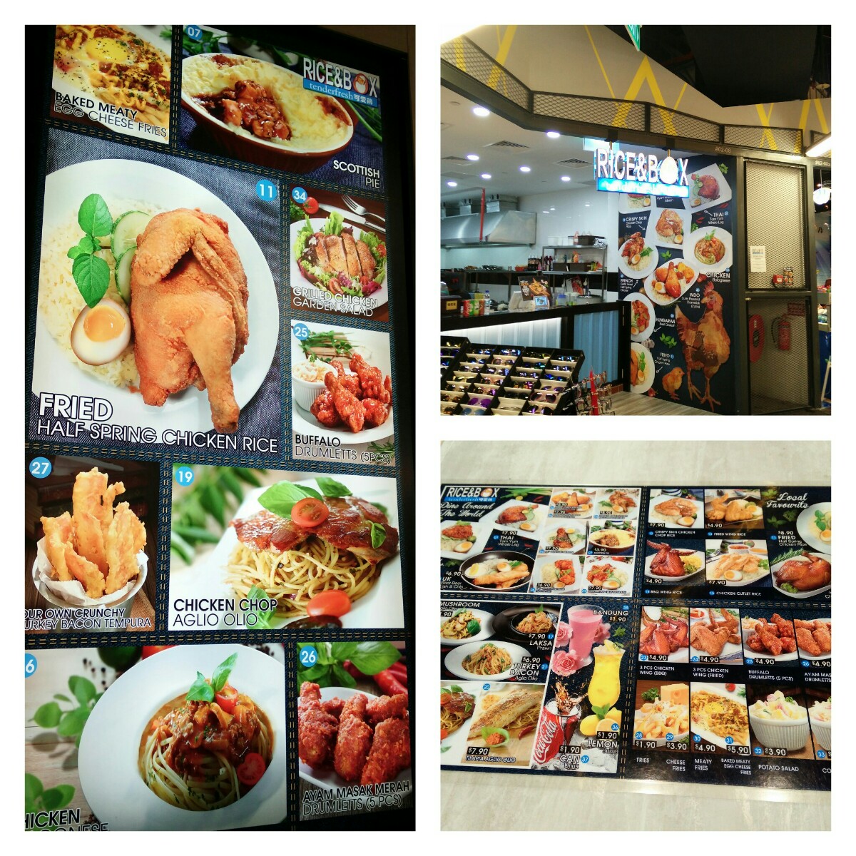 Rice and Box by Tenderfresh Jcube Paulin's Munchies My food