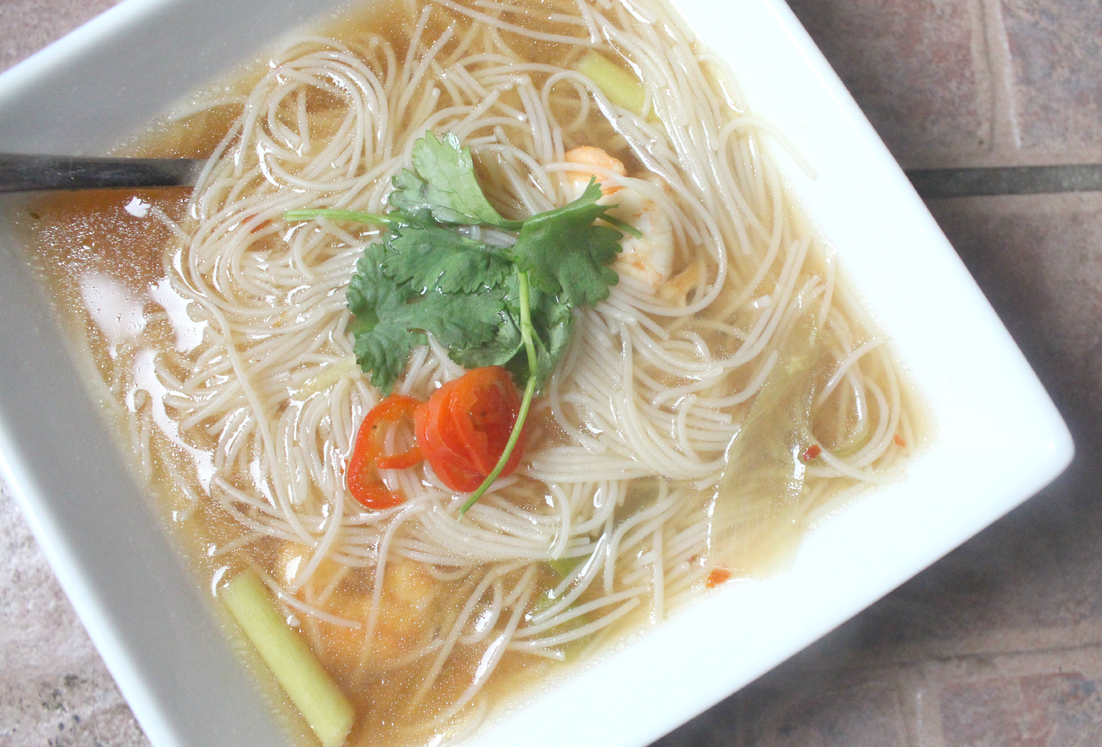 Prawn Noodle Soup Recipe Oh So Amelia