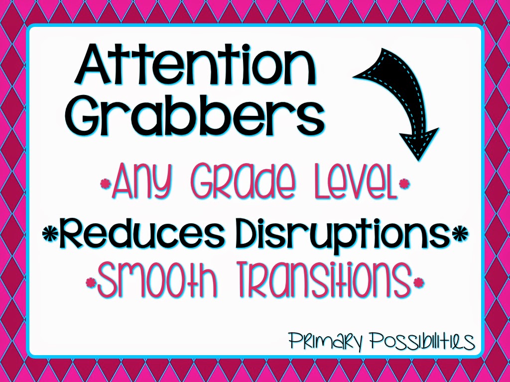 https://www.teacherspayteachers.com/Product/Attention-Grabbers-Behavior-Management-331546