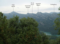La Serra de Picancel vista després de passar el Fora del Vent La Serra de Picancel vista després de passar el Fora del Vent