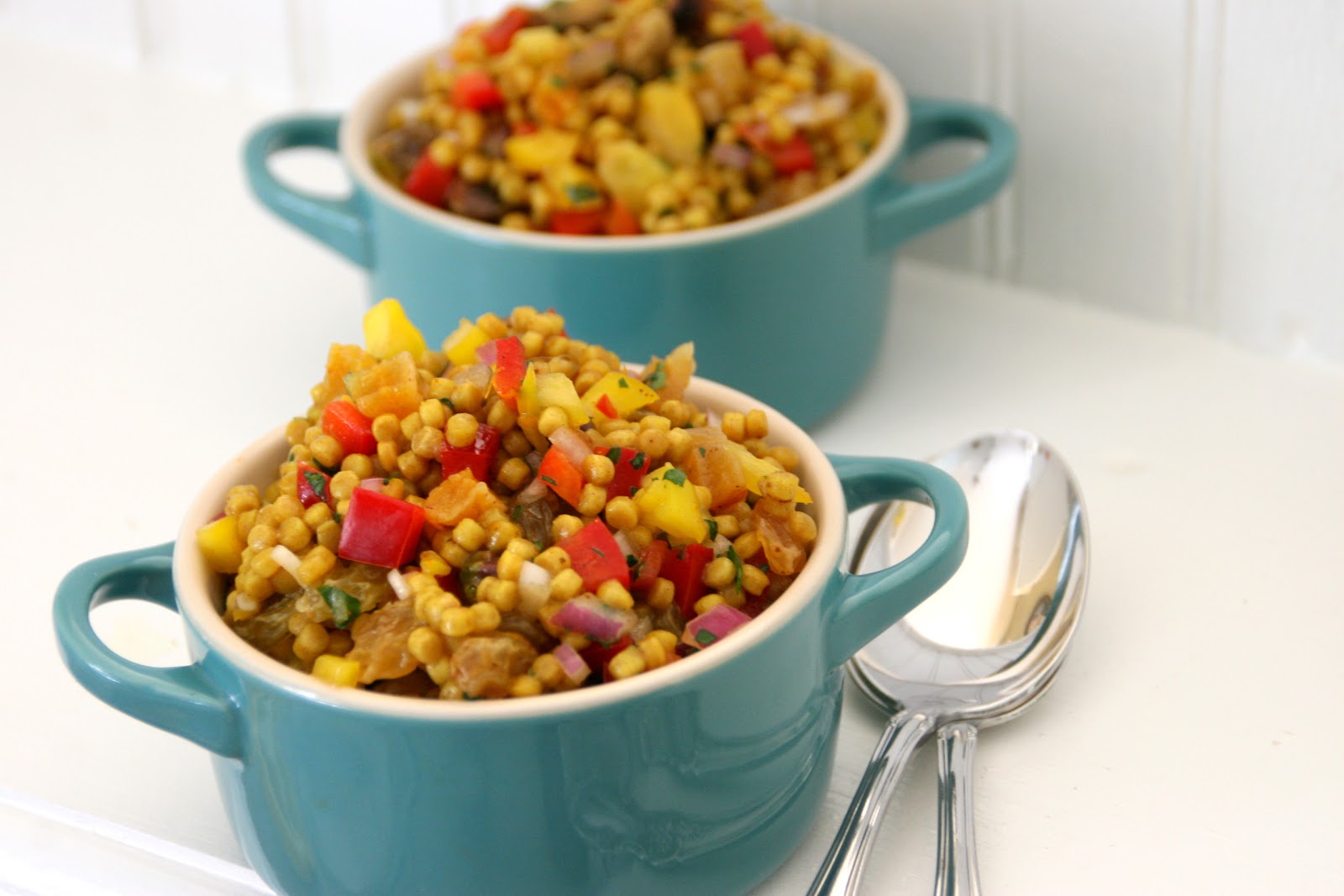 Cooking with Chopin, Living with Elmo Moroccan Toasted Couscous with