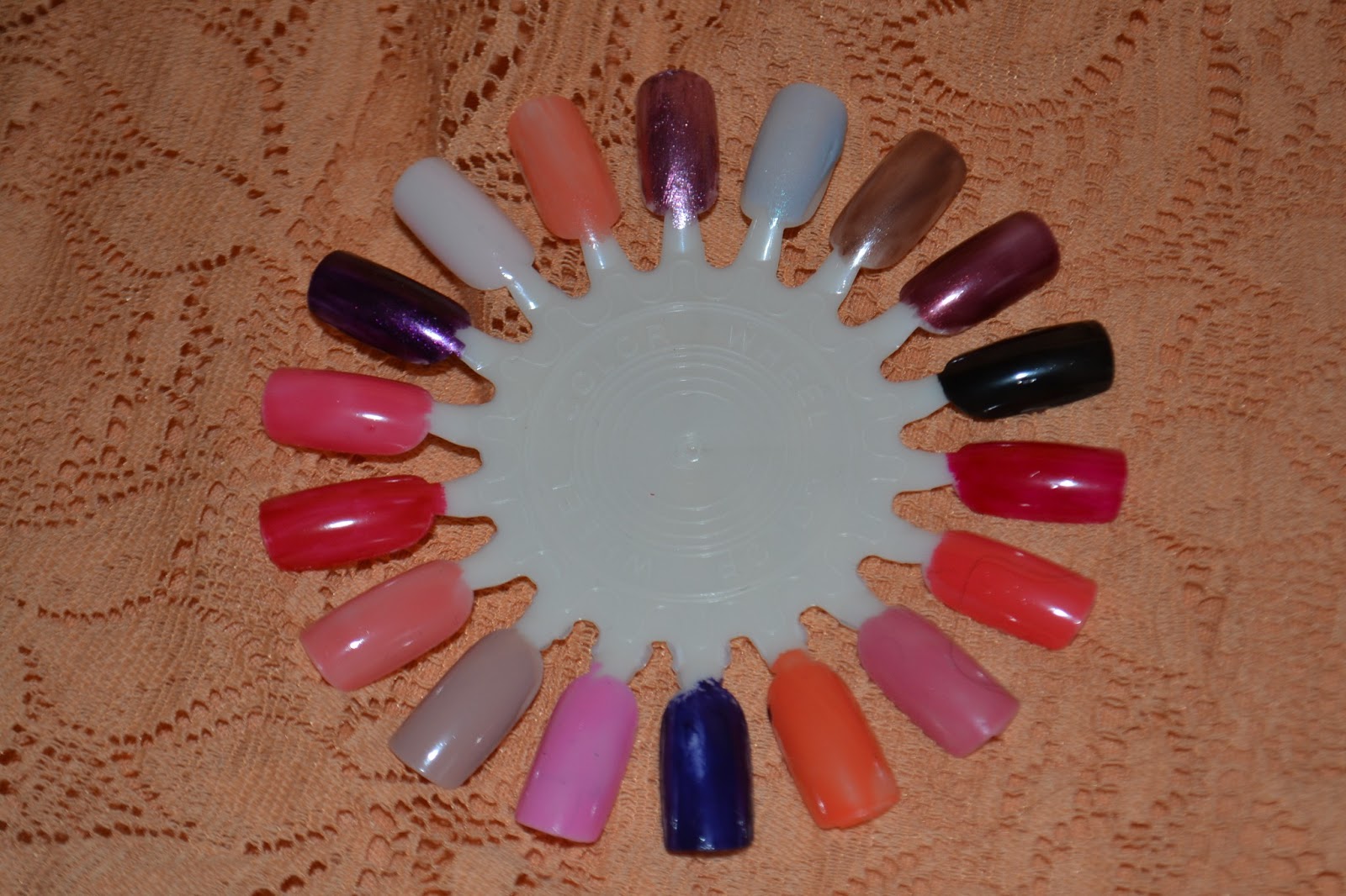 Forevermissvanity A UK Lifestyle Blogger Nail Polish Colour Wheels