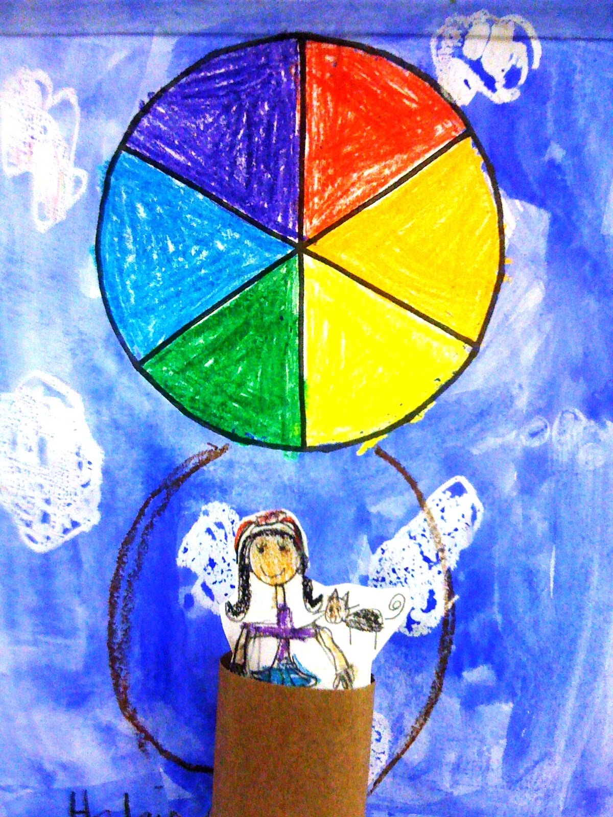 Lesson Plan Wednesday Color Theory, Hot Air Balloons Artful Artsy Amy