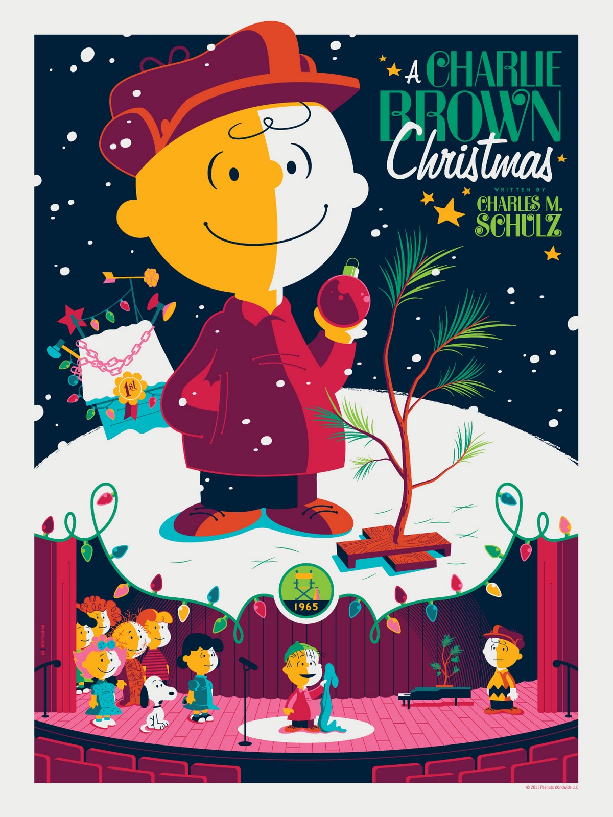 PoP-ArT Emporium: Tom Whalen's “A Charlie Brown Christmas”