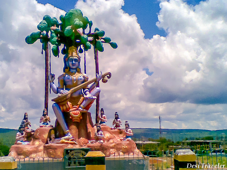 Shiva Idol in Srisailam