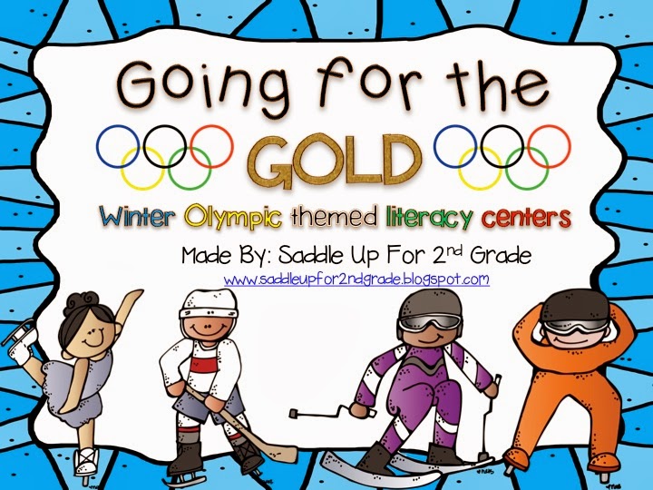 Going for the Gold Winter Olympic Literacy Centers Saddle up for