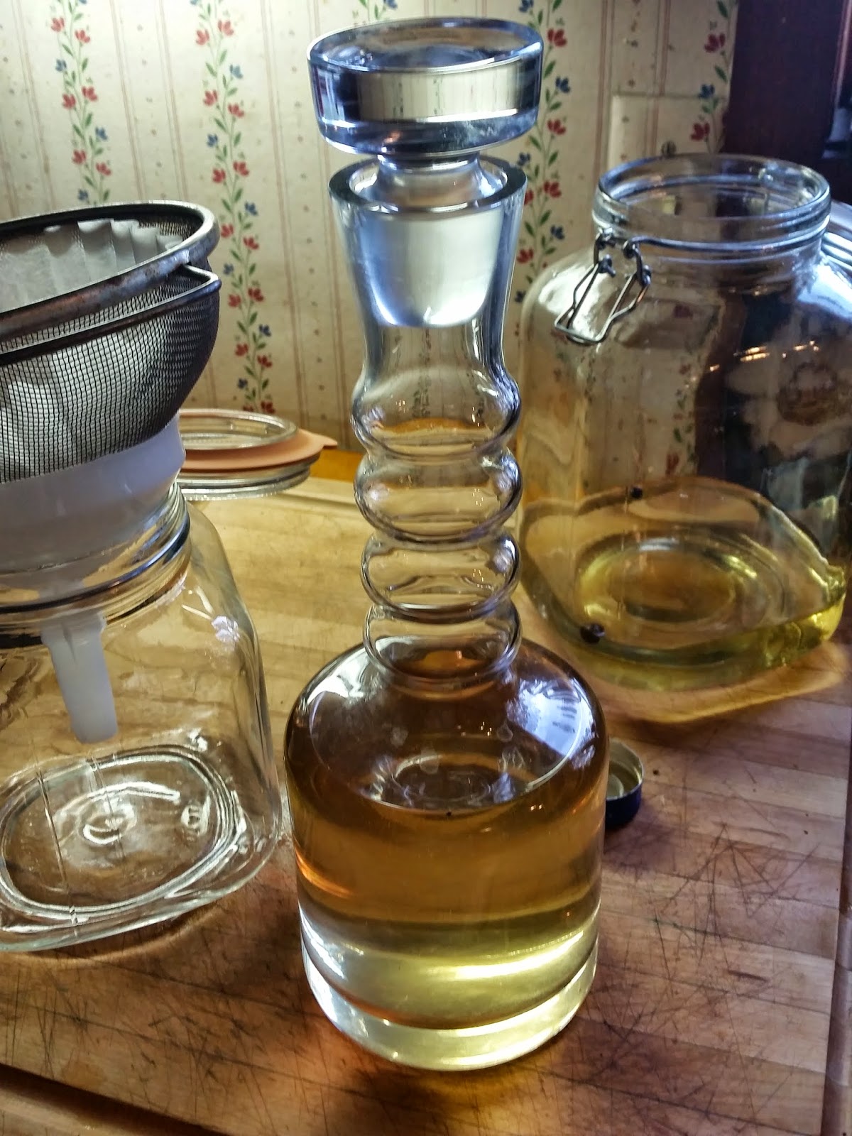 Suddenly Surrounded by Taxidermy Homemade Gin, No Bathtub Needed