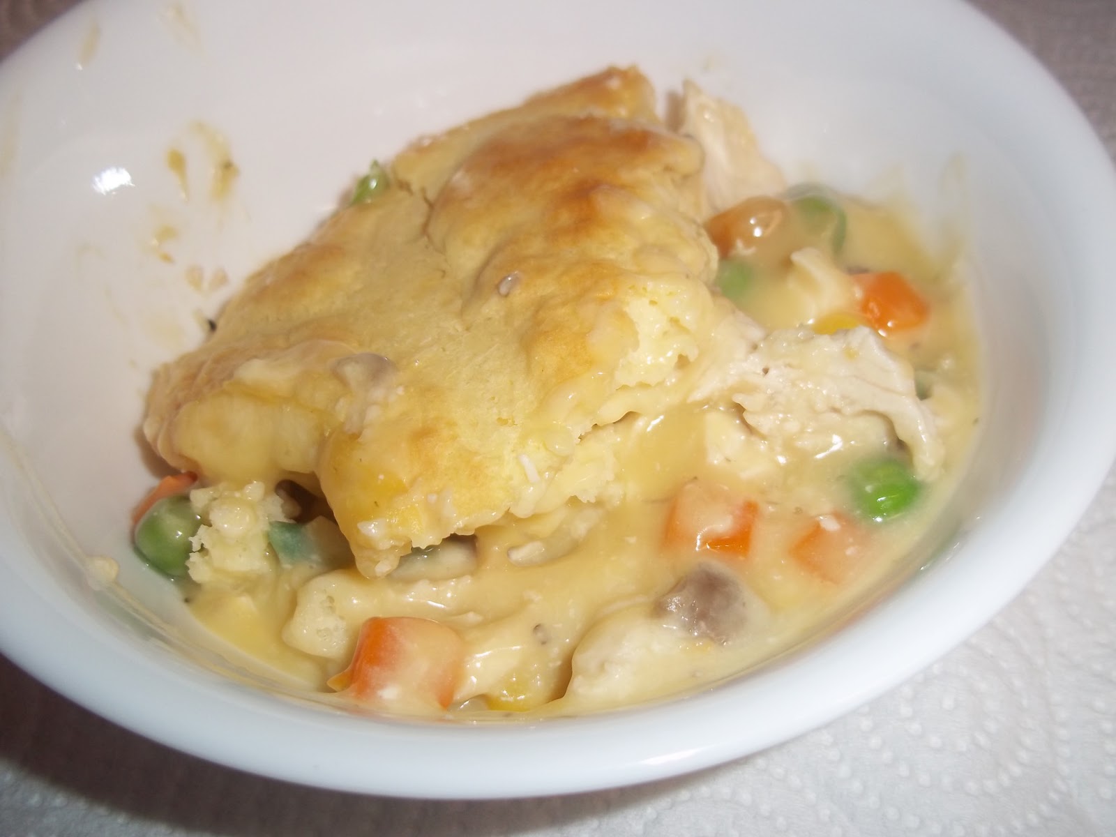 The Daily Smash Light Chicken Pot Pie