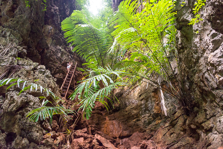 Railay. Journey to the lagoon