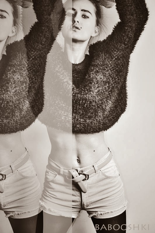 Fotografuję moją siostrę, dla beki.