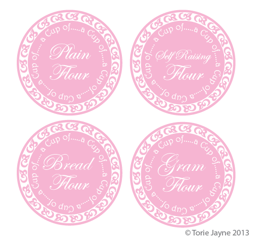 My kitchen labels by Torie Jayne My kitchen labels