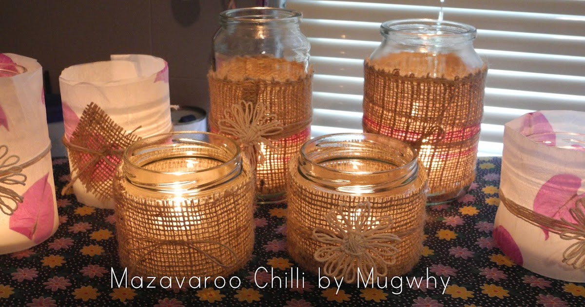 Mugwhys Vintage Wax Paper, Flower, Tea Light Lanterns.... Tutorial