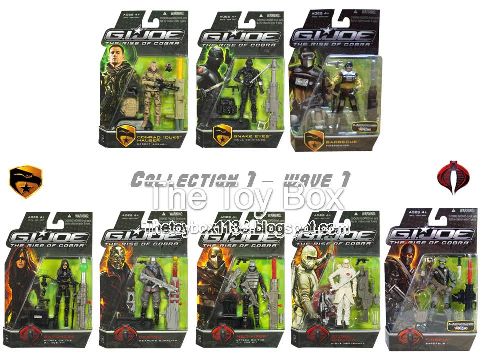 G.I Joe Combat Heroes Storm Shadow Snake Eyes Conrad NEW in package